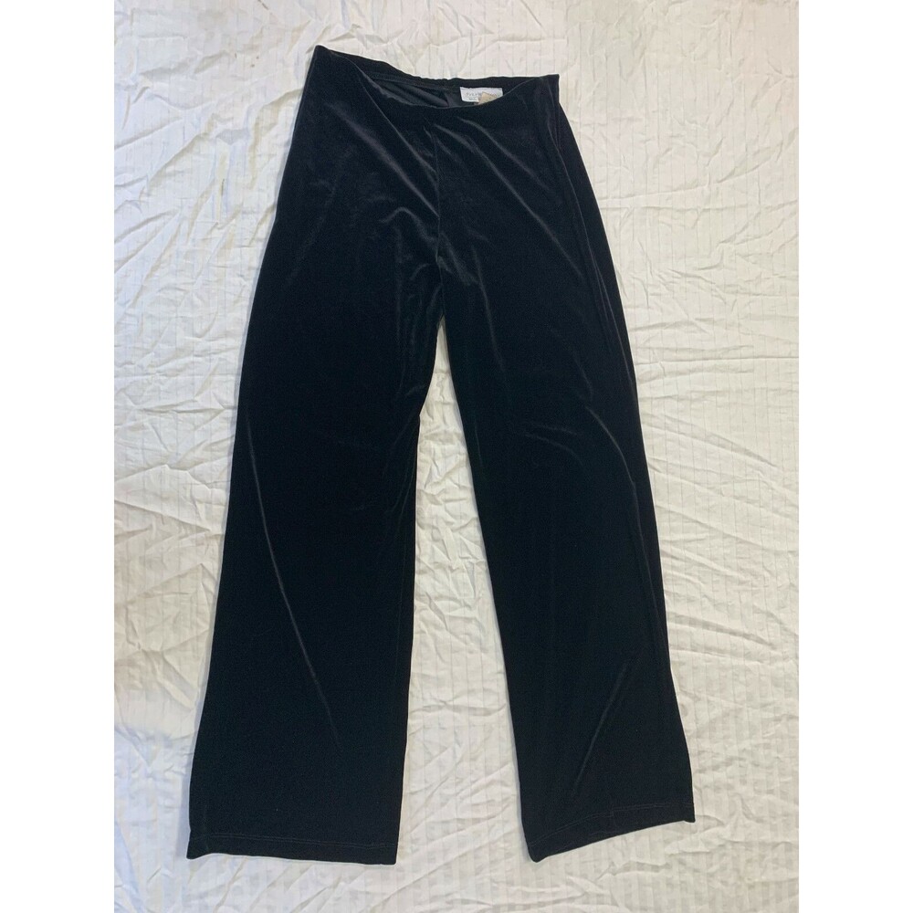 SILVIE MADO WOMENS VELOUR PANTS SIZE L